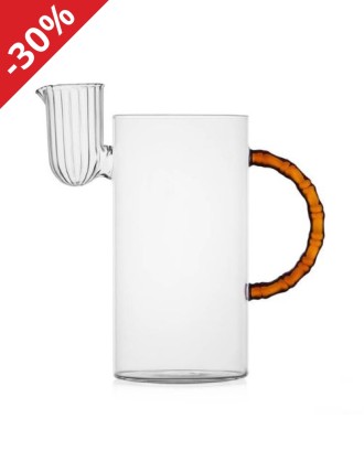 Carafa din sticla borosilicata, 18/22 cm, Rivoli - designer Mario Trimarchi - ICHENDORF